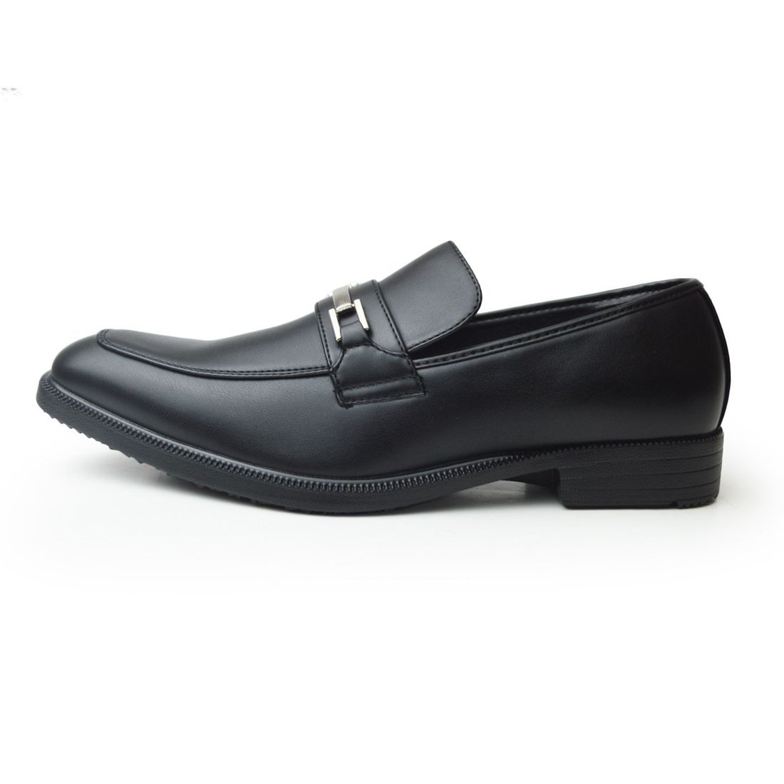 新品■26cm ビジネスシューズ メンズ ローファー 防水 革靴 紳士靴 ビットローファー 靴 ウォーキング 幅広 EEE_画像3