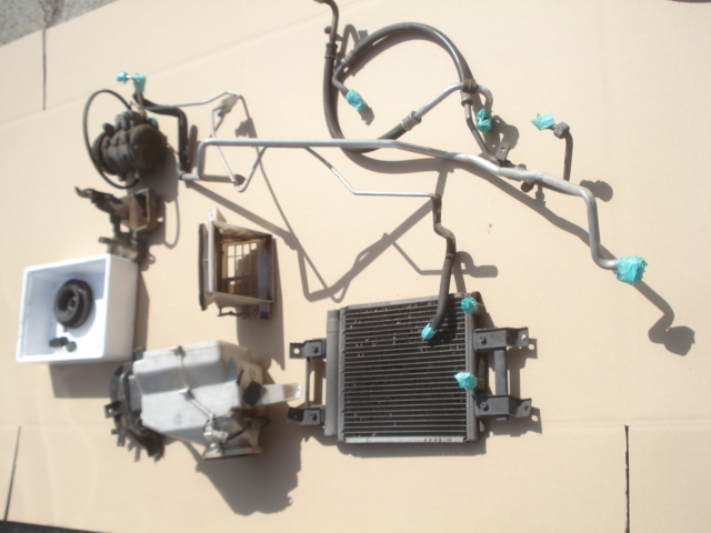 ハイゼット S200P エアコンセット 一式 コンデンサー コンプレッサー エバポレーター 配管等 セット トラック S210P_画像1