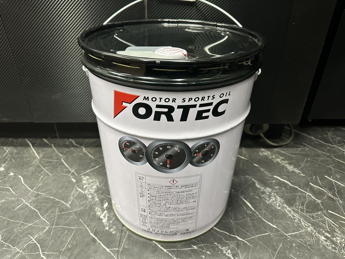 最安値 超お得 FORTEC フォルテック SAE 10W-60 Racing HYPER レーシングハイパー RACING GRADE 完全合成油 20L エンジンオイルの画像2