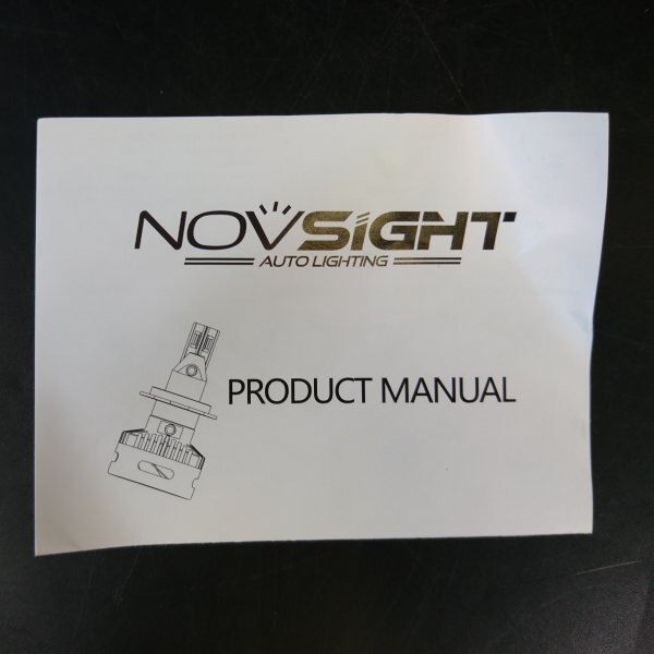 NOVSIGHT D2 S/R led ヘッドライト N26【USED品】 22 01107の画像6
