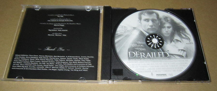 CD　すべてはその朝始まった　サウンドトラック●Derailed_画像2