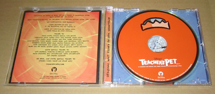 CD　ディズニー・ティーチャーズ・ペット　サウンドトラック●Disney's Teacher's Pet_画像2