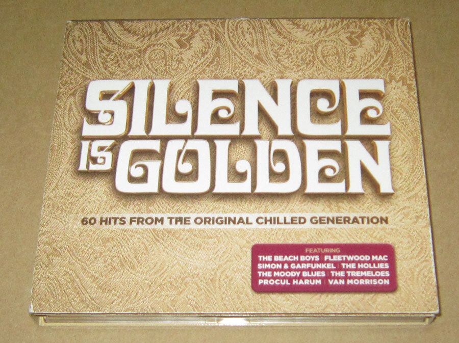 3CD　SILENCE IS GOLDEN 60 Hits from the Chilled Generation●60年代洋楽コンピレーション/全60曲_画像1