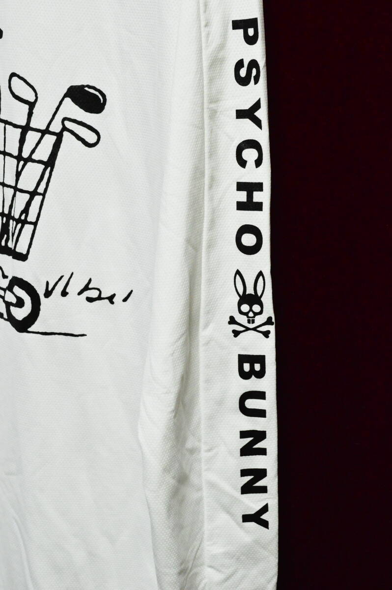 Psycho Bunny × PEANUTS サイコバニー ピーナッツ 長袖 カットソー Tシャツ R_画像3