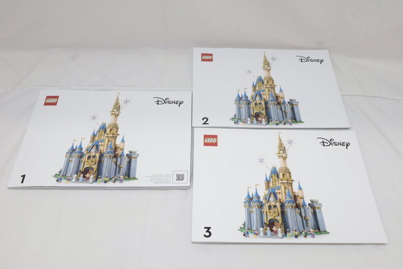 【LEGO/レゴ】Disney 43222 Disney100 シンデレラ城 キャッスル ジャンク品 パーツ数不明/ab4638_画像9