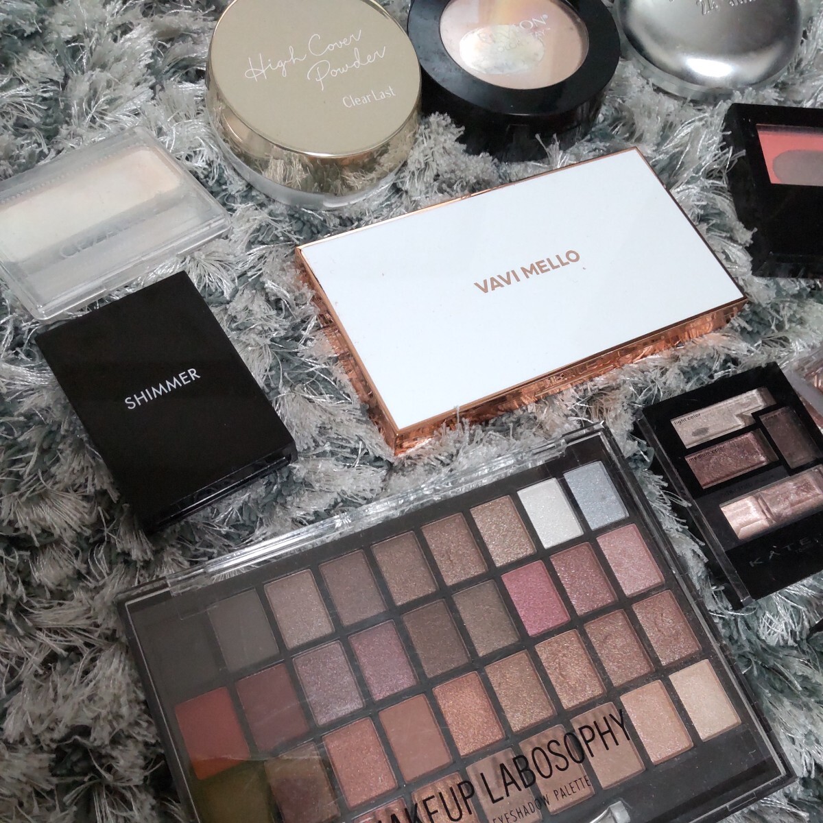 MAYBELLINE KATE CLIO etc. cosme used together face powder eyeshadow foundation makeup base 