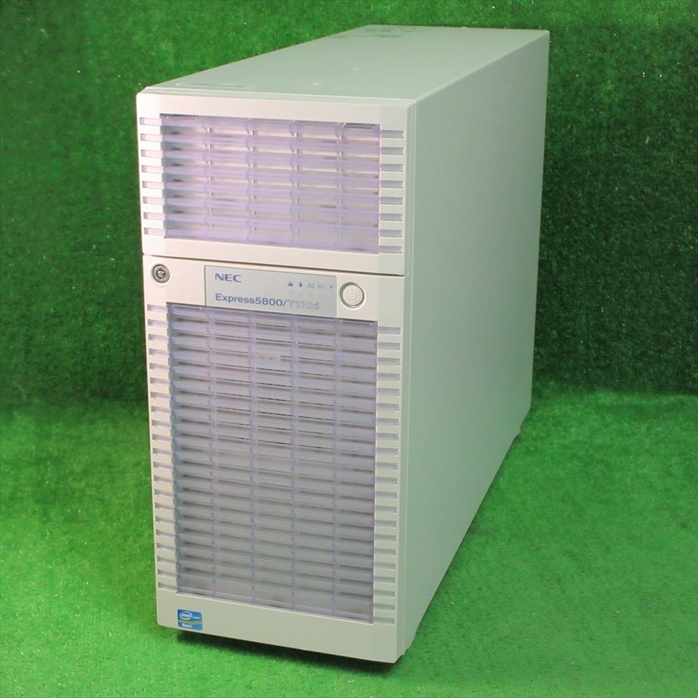 [3936]NEC Express5800/T110ｄ（4C/E5-2403）N8100-1872Y Xeon E5-2403 1.8GHz メモリ2GB DVD-ROM BIOS OK ジャンクの画像1