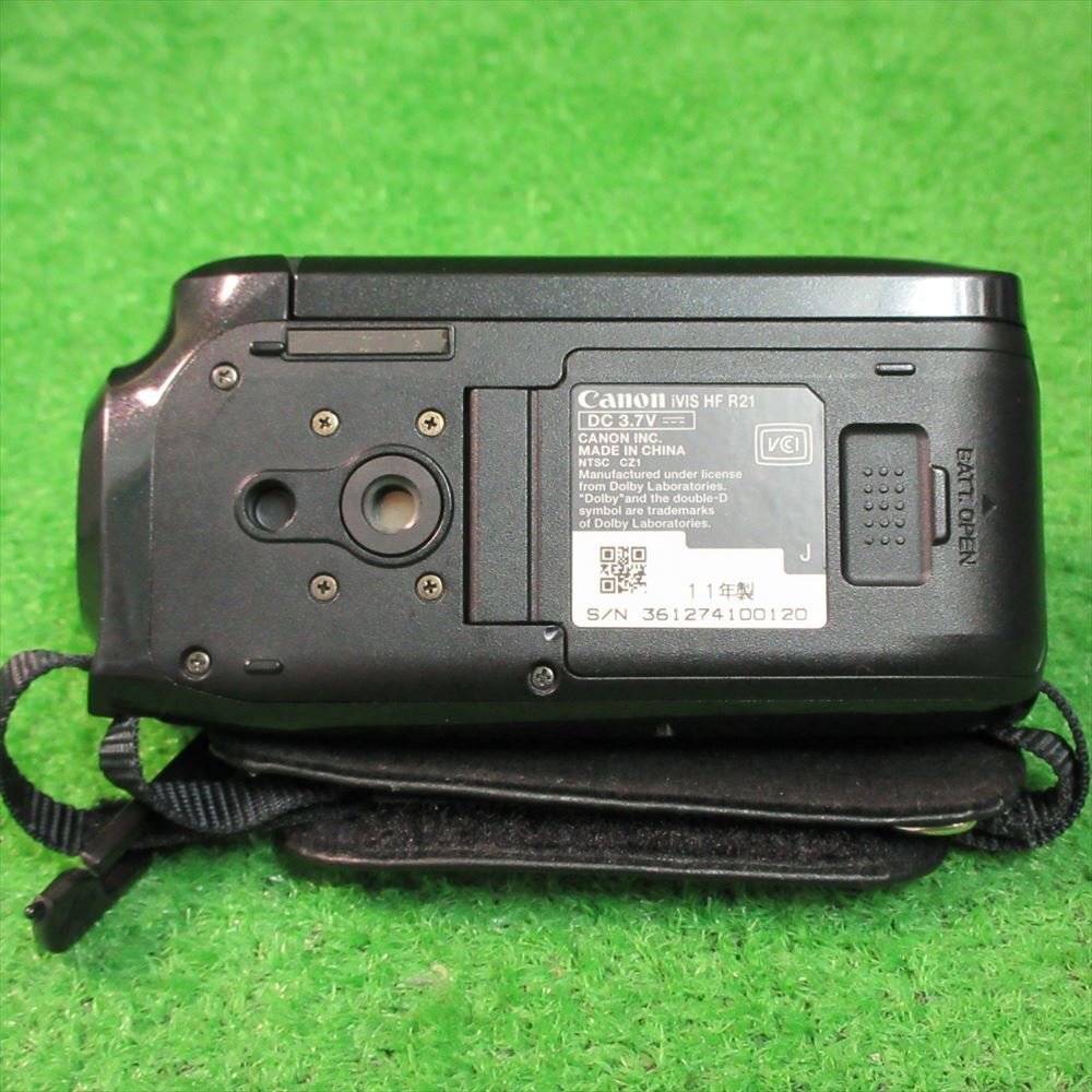 [3935] Cannon iVIS HF R21 コンパクトビデオカメラ 写真・動画撮影テスト済の画像8