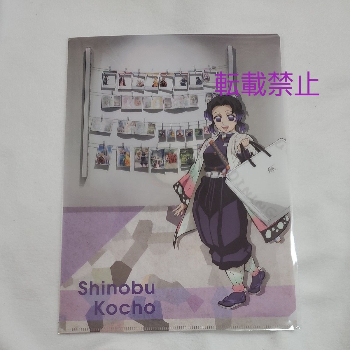 鬼滅の刃　胡蝶しのぶ　A4クリアファイル　ダイニング　ヒロマ　限定品