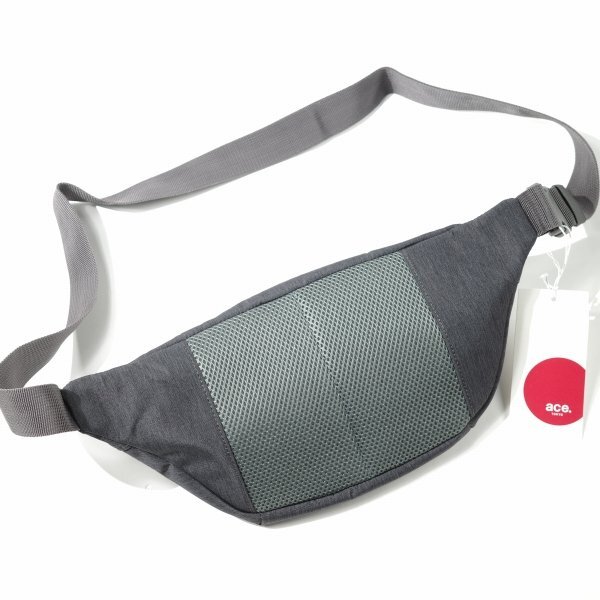  new goods 1 jpy ~*ace.TOKYO Ace ACEkoruti belt bag body bag waist bag gray light weight regular shop genuine article *7416*