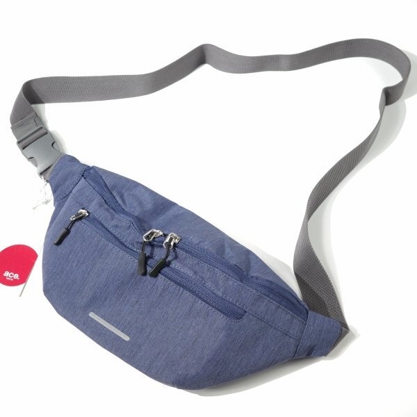  new goods 1 jpy ~*ace.TOKYO Ace ACEkoruti belt bag body bag waist bag navy light weight regular shop genuine article *7417*