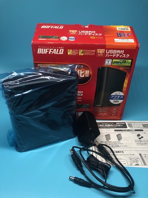 HD BUFFALO 外付けハードディスク　HD-CB1.0TU2 未使用_画像1