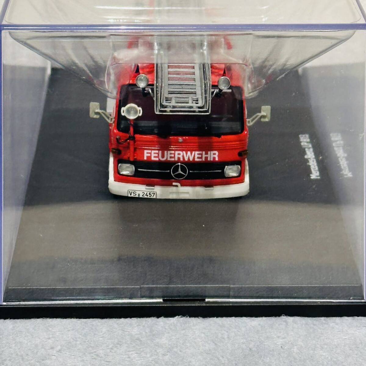 Schuco Schuco 1/43 Mercedes Benz LP813 fire-engine ladder car minicar truck 