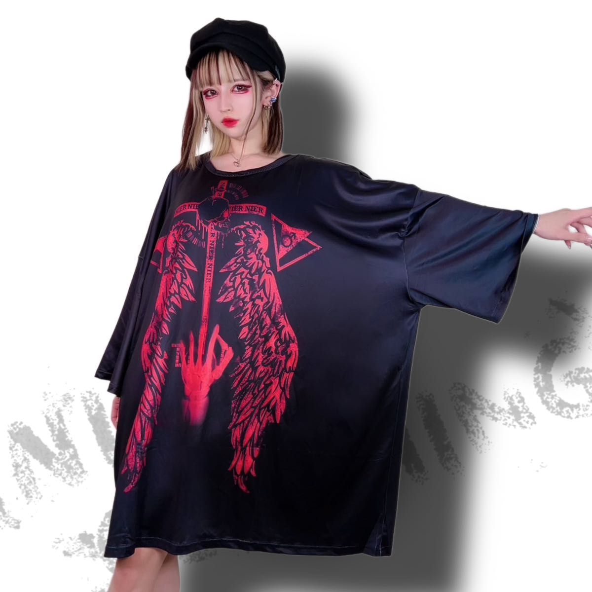 NieR OVERSIZE GOTHIC CUTSEW