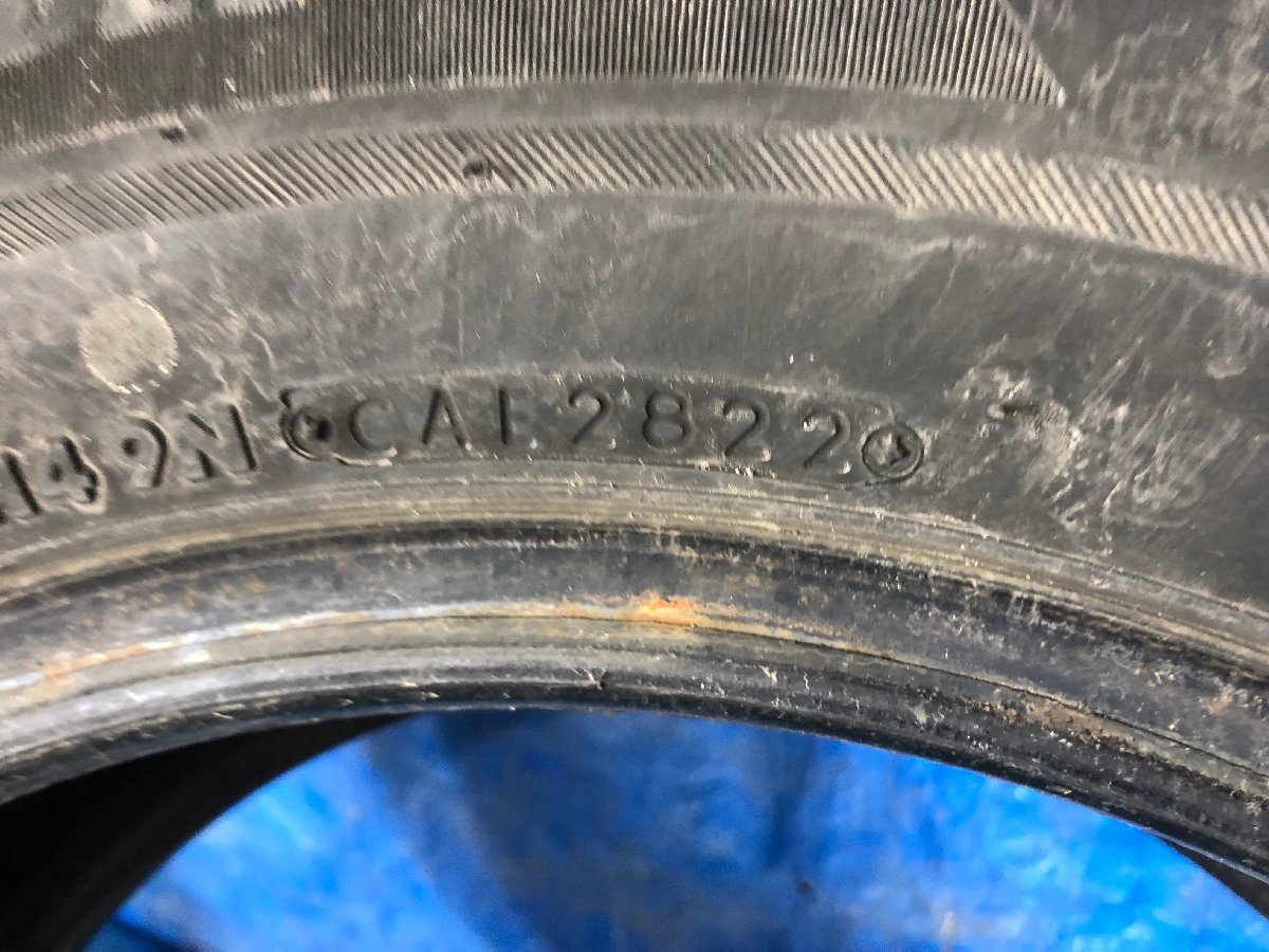 BRIDGESTONE ブリヂストン BLIZZAK VRX2 195/65R15 2022年製 8部山 2本 プリウス/ノア/ヴォクシー/セレナ/ステップワゴン 等に_画像6