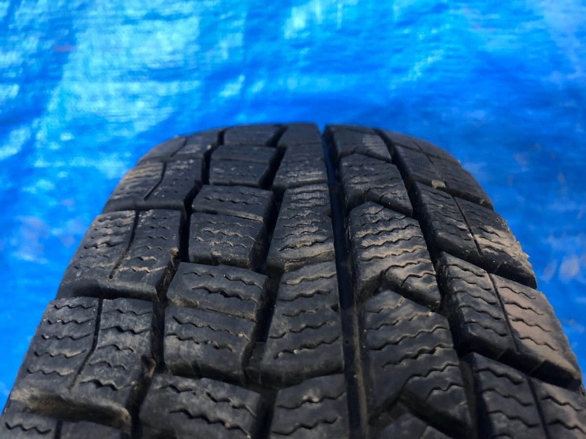 DUNLOP ダンロップ WINTER MAXX WM02 155/65R13 2022年製 9部山 ムーヴ/ラパン/ekワゴン/オッティ/モコ/ミラ/アルト 等に_画像4