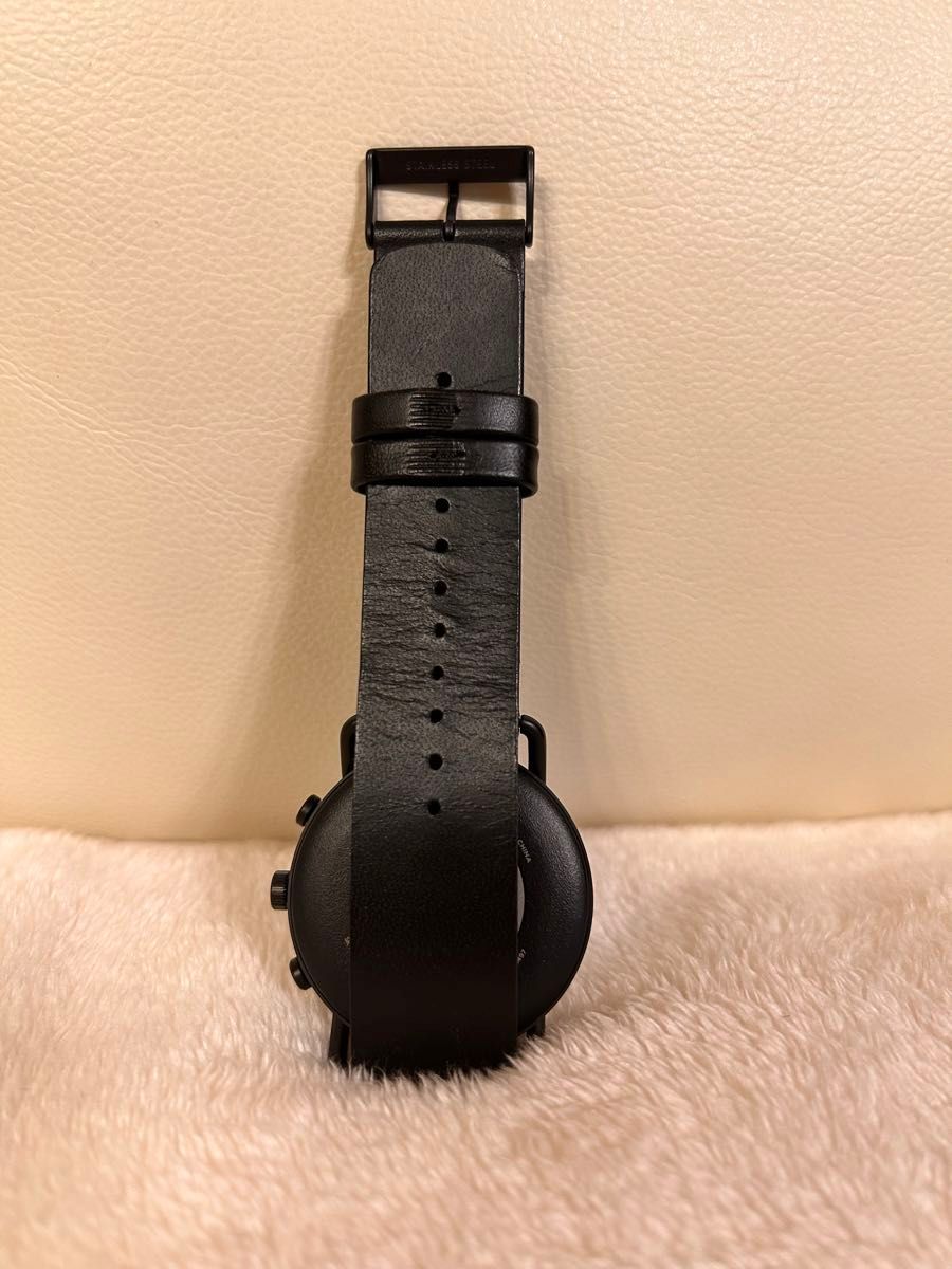 SKAGEN/FALSTER 3 スマートウォッチ　デジタル/レザー/BLK/