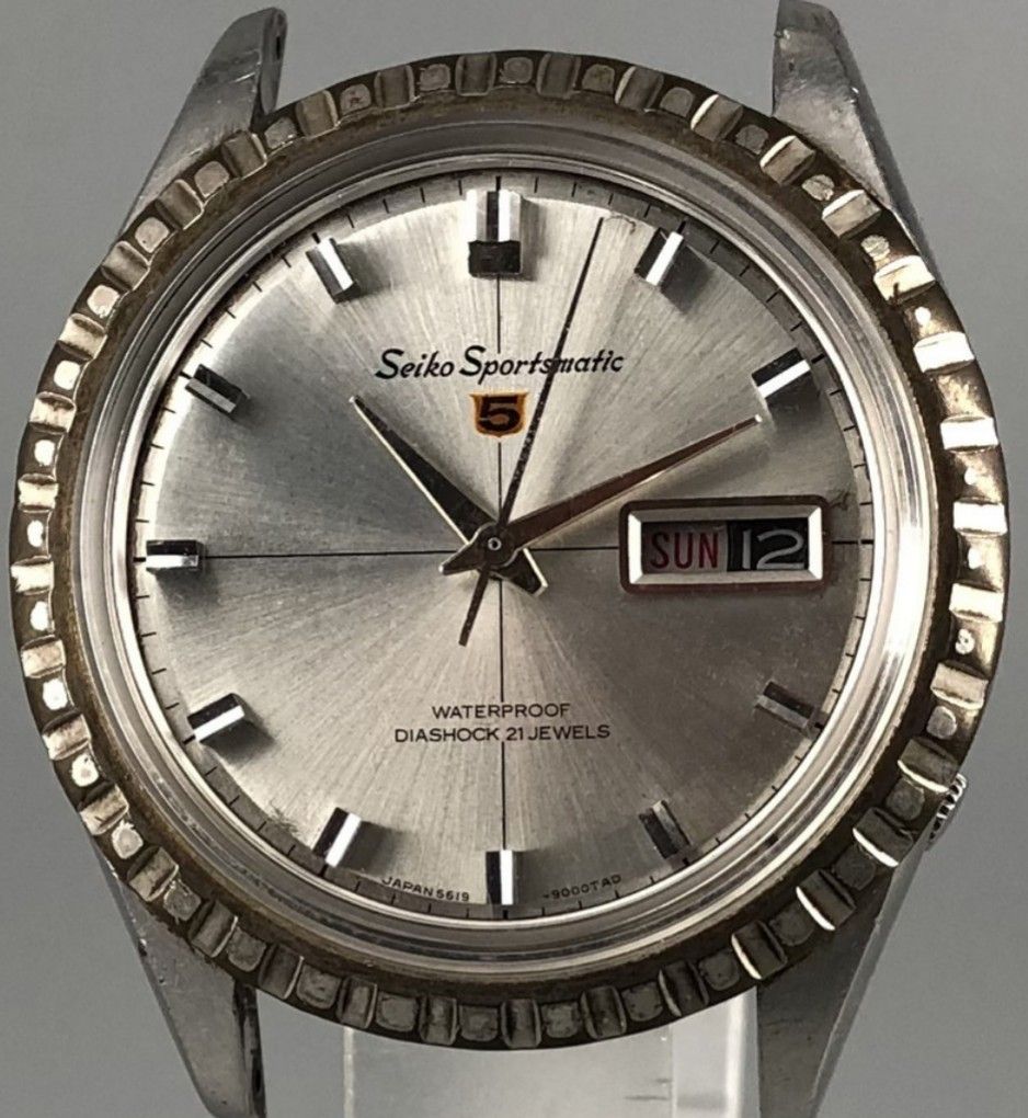 SEIKO セイコー 5赤 スポーツマチック Seiko 5  6619-9000 21石  自動巻き腕時計 ビンテージ・ジャンク