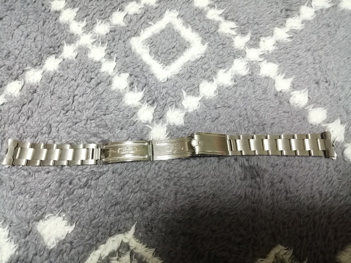 アンティーク ロレックス 20mm ブレスレット ベルト デベソバックル サブマリーナ エクスプローラー アメリカン 腕時計 メンズの画像5