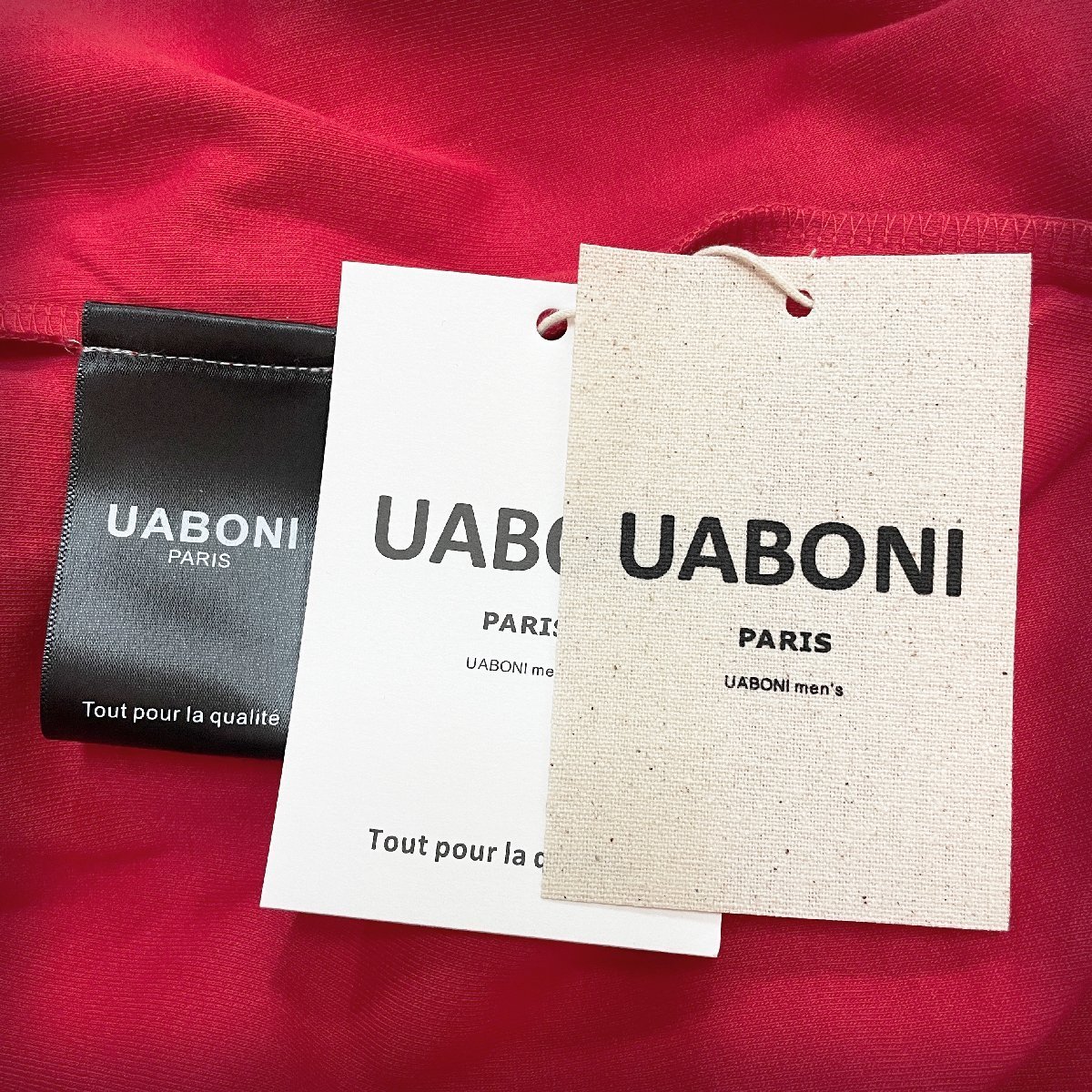 最上級EU製＆定価4万◆UABONI＆ミッキーマウス*Paris*パーカー*ユアボニ◆コットン100％ 個性 肉厚 オシャレ トレーナー M/46サイズ_画像10