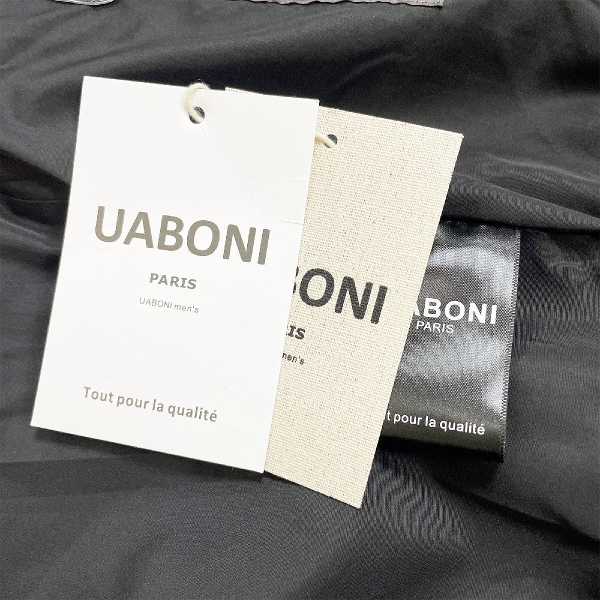 絶賛EU製＆定価11万◆UABONI*パリ発*豪華毛皮・ミンク・ファーコート・極地防寒 限定 艶 クマ ジャケット ブルゾン 真冬 2XL/52サイズ_画像10