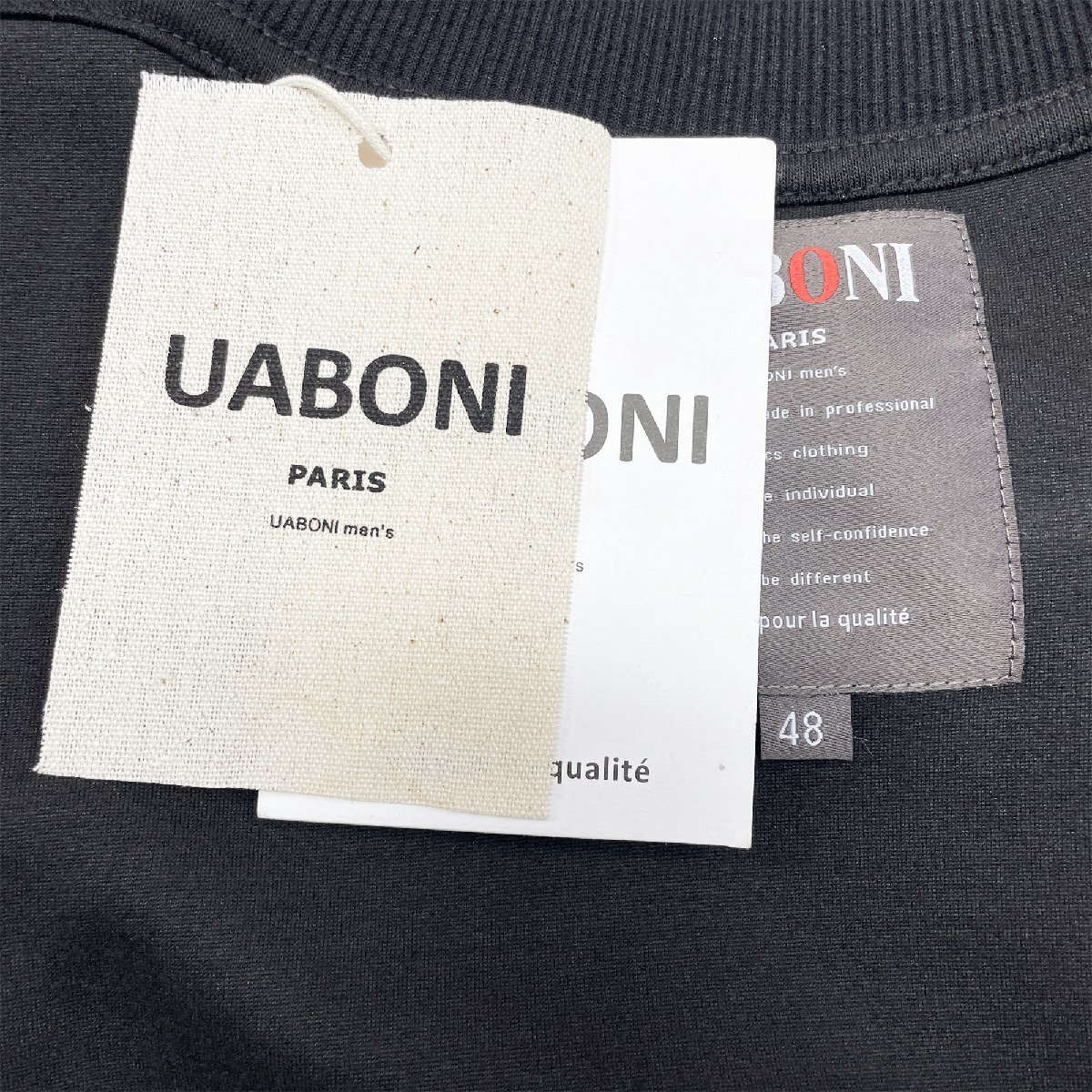 個性EU製＆定価4万◆UABONI*Paris*トレーナー*ユアボニ*パリ発◆コットン100% ゆったり スウェット 紙飛行機 遊び心 秋冬 KITH 2XL/52_画像8