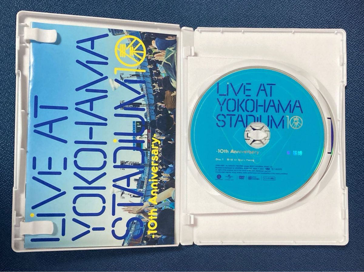 秦基博 2DVD/LIVE AT YOKOHAMA STADIUM -10th Anniversary- 