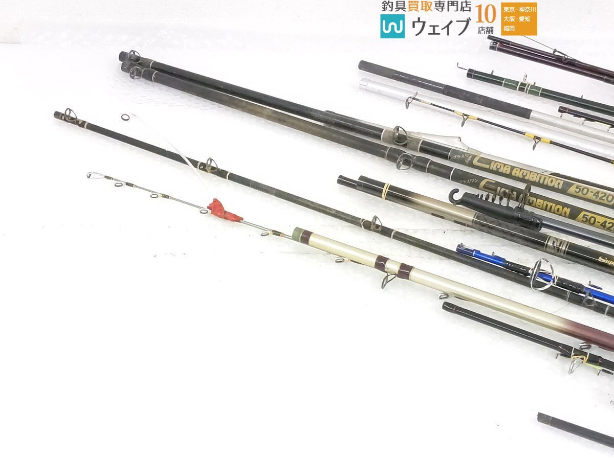 ダイワ スーパー剣崎 30号 300、シマノ 早潮 30-270T 他 船竿 など 大量セット ジャンク品_160Y470075 (5).JPG