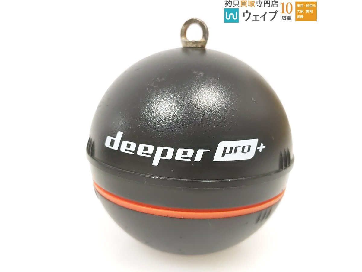 deeper pro+ ディーパー プロ+ 魚群探知機 通電確認済み_60K424555 (3).JPG