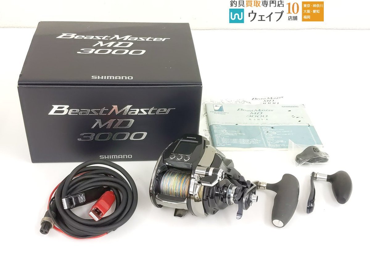 シマノ 20 ビーストマスター MD 3000、夢屋 カスタムハンドル