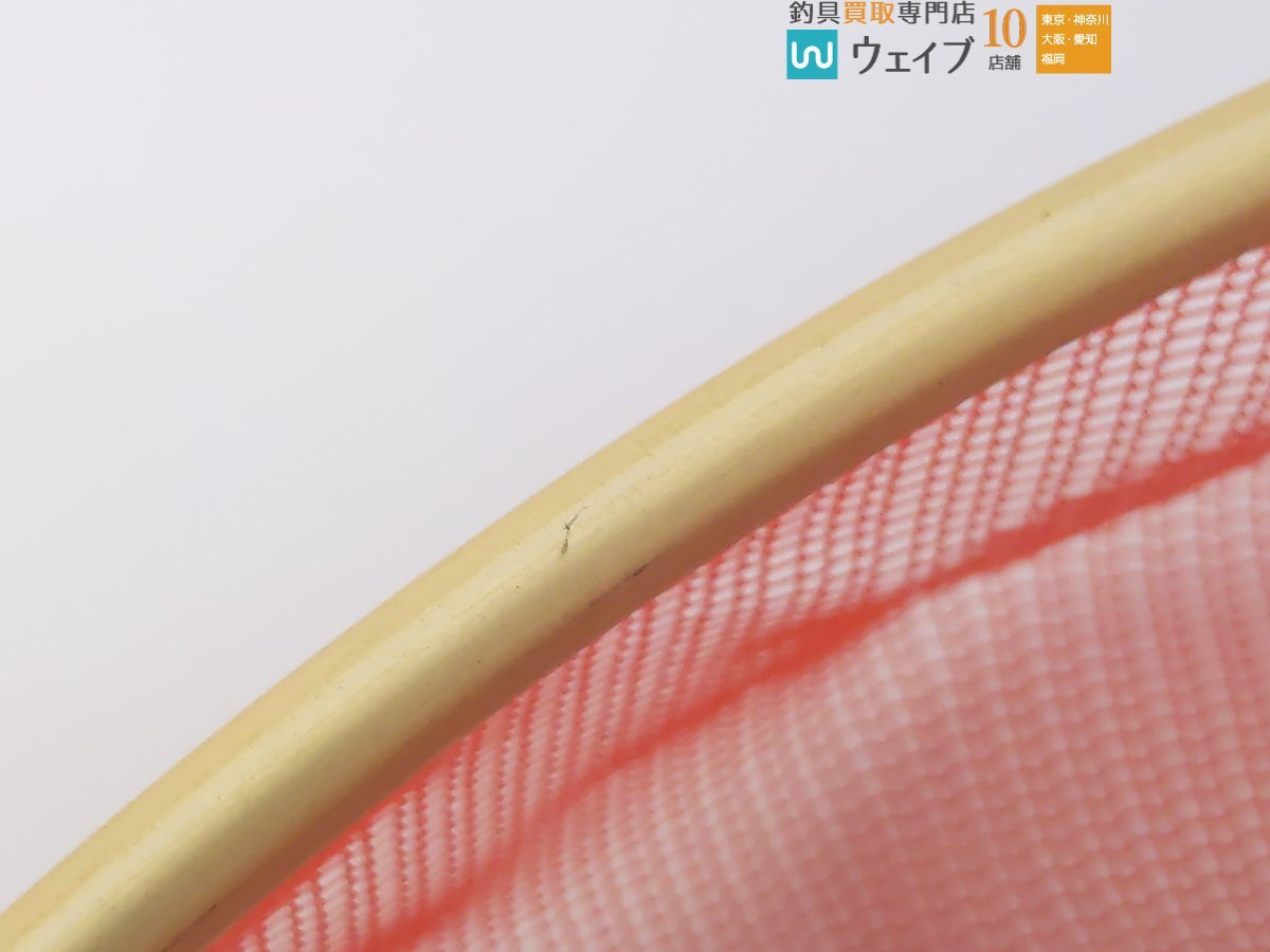 バリバス 鮎ダモ テクノメッシュ VATM-01 39cm レッド 実釣未使用 超美品 鮎タモ_120N476067 (9).JPG