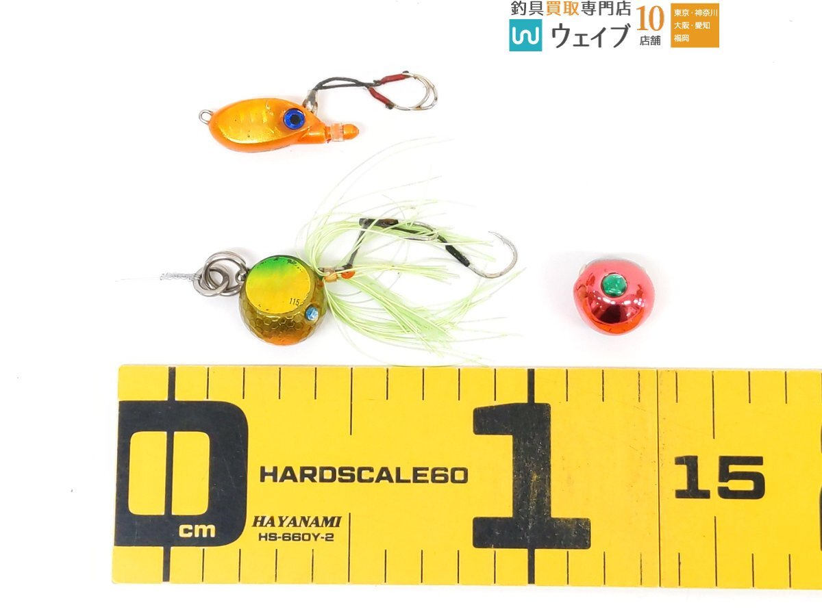 ジャッカル TG ビンビン玉 60g・ハリミツ ラバラバ TG 20 75g 等 タングステン タイラバヘッド 60-120g 計10点_60U475084 (8).JPG