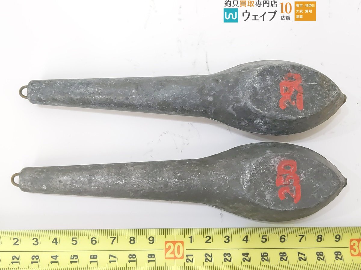 胴突き 下オモリ 錘 250～300号 約6.9Kgの画像2