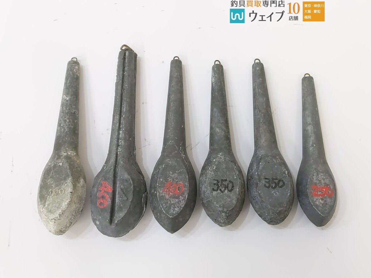 胴突き 下オモリ 錘 250～400号 約8.2kgの画像1