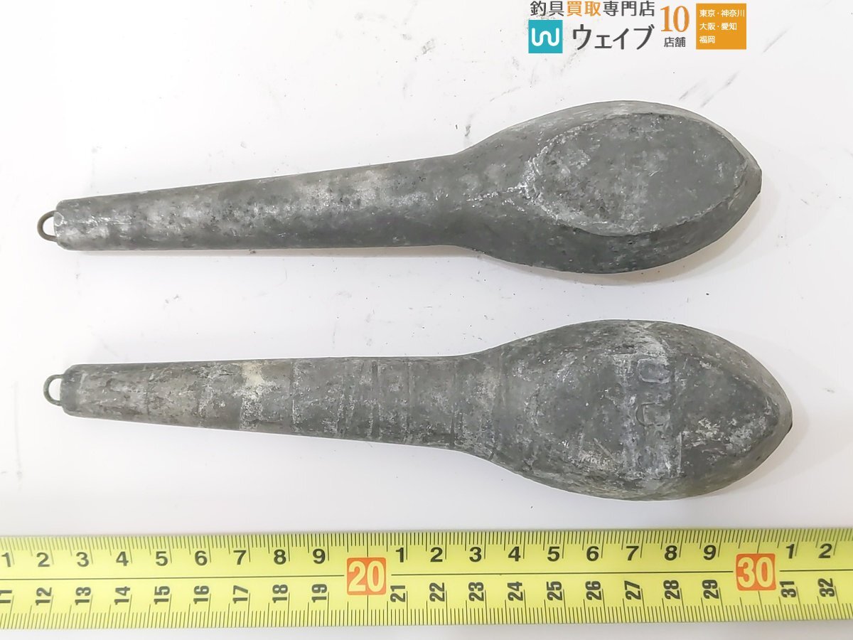 胴突き 下オモリ 錘 300号 計7点 約7.9kgの画像5