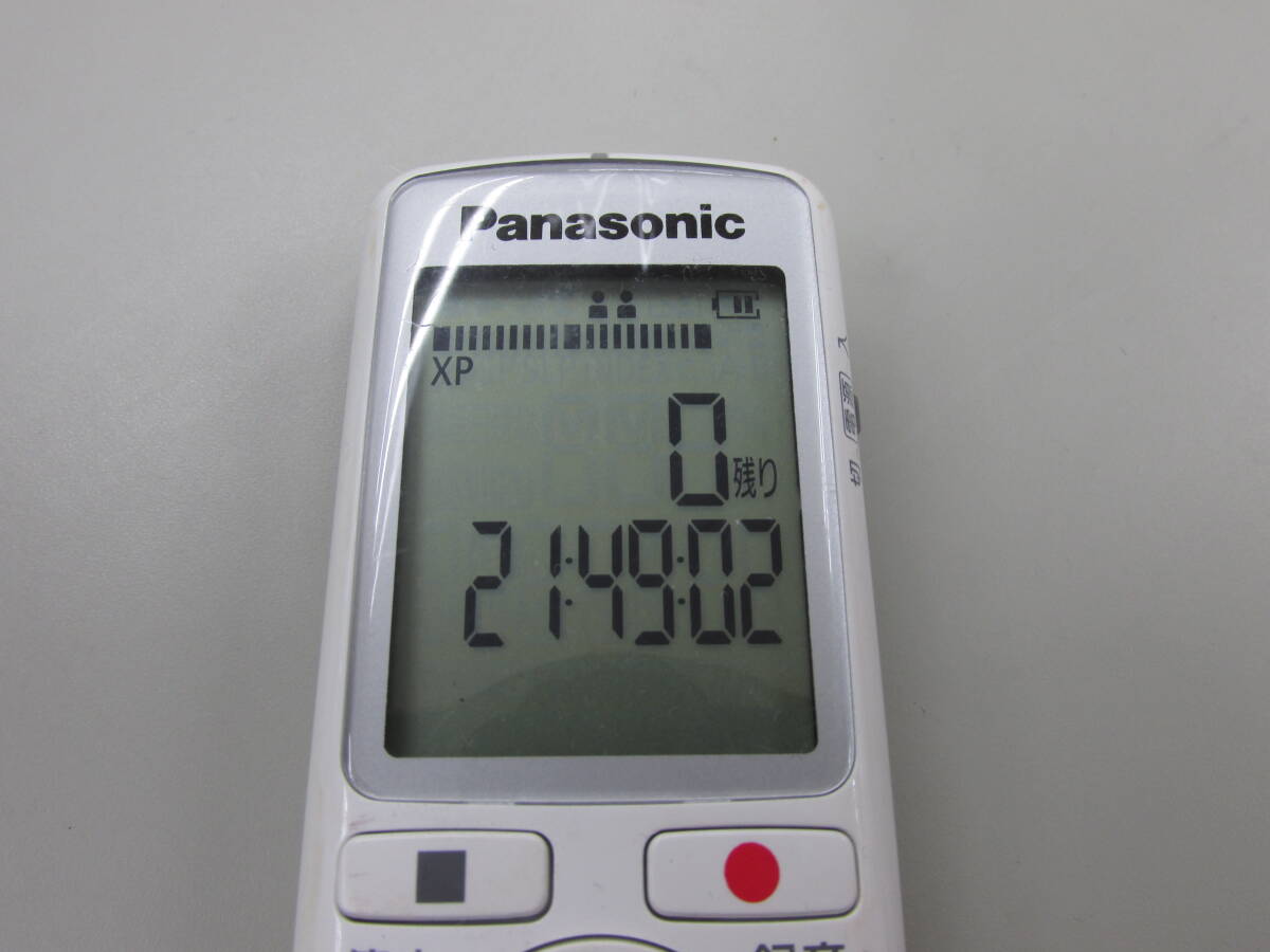 ◆ パナソニック Panasonic RR-QR220 ICレコーダー サイズ約11 x 4 cm /6480SA_画像2
