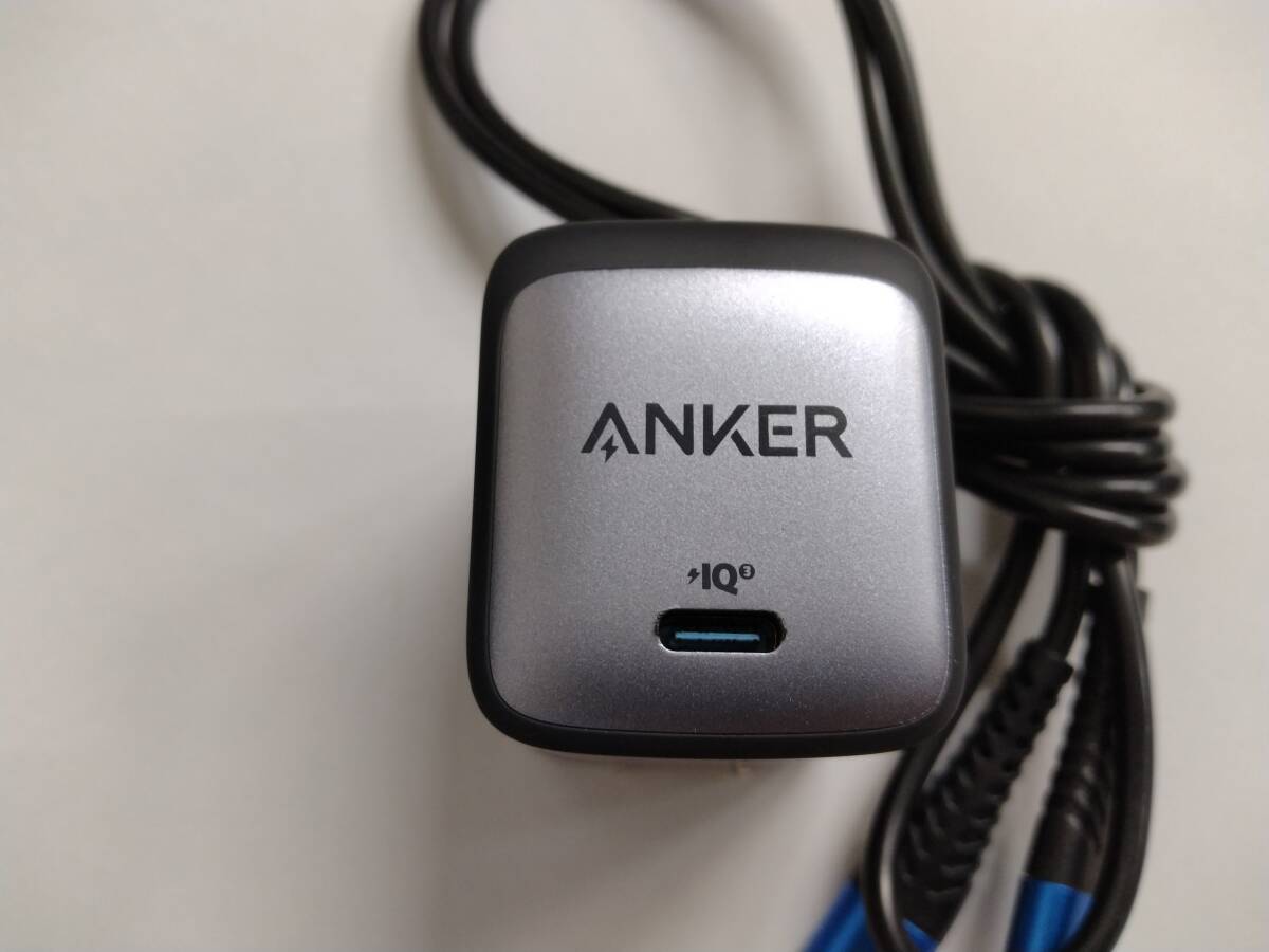 ■アンカー Anker Nano II 65W Anker GaN II PD対応 USB Type-C 急速充電 A2663 社外 USB Type-C to C 付き　⑥　C_画像3