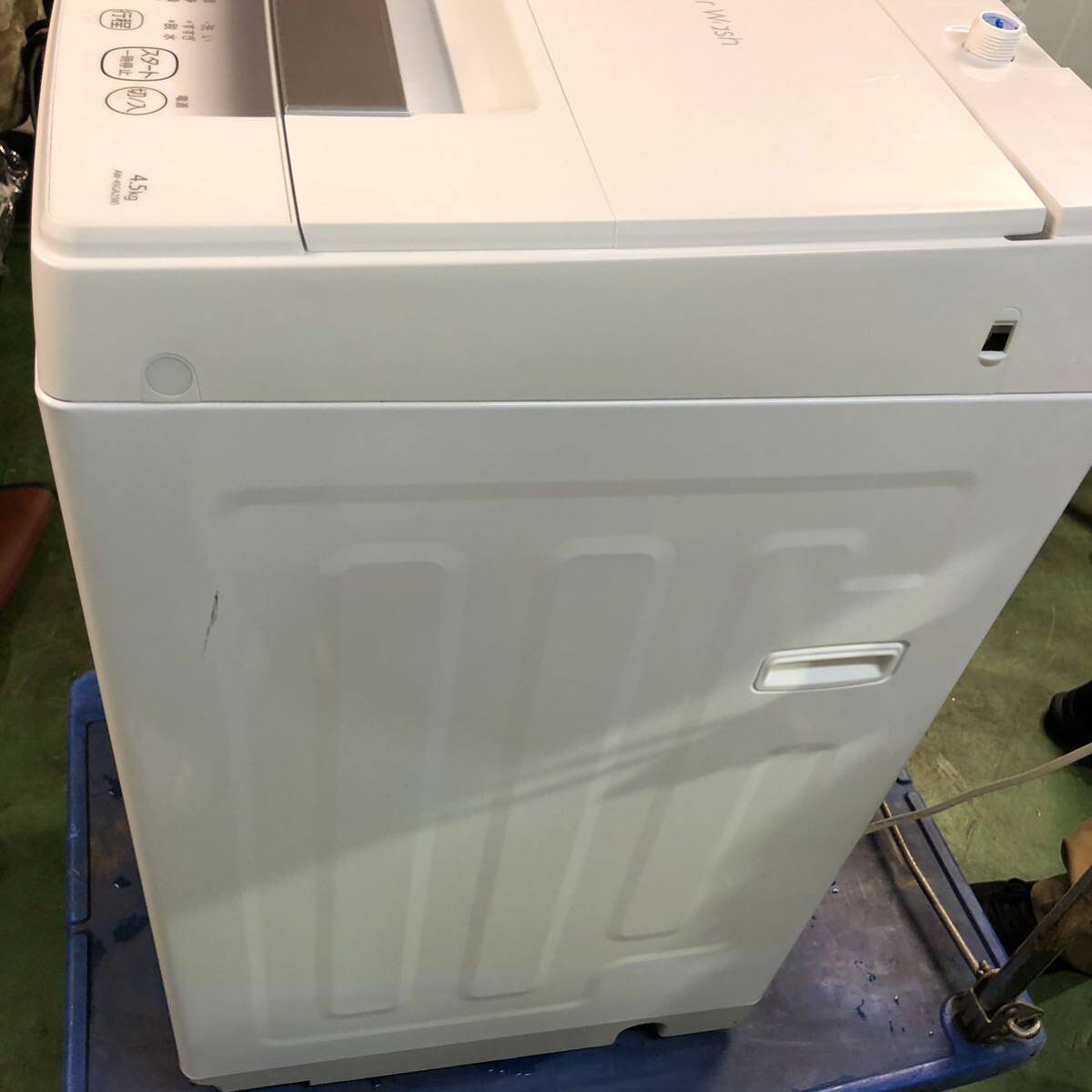 【直接引取ok】中古 稼働品◎ TOSHIBA 東芝 電気洗濯機 AW-45GA2 2023年製 4.5kgの画像2