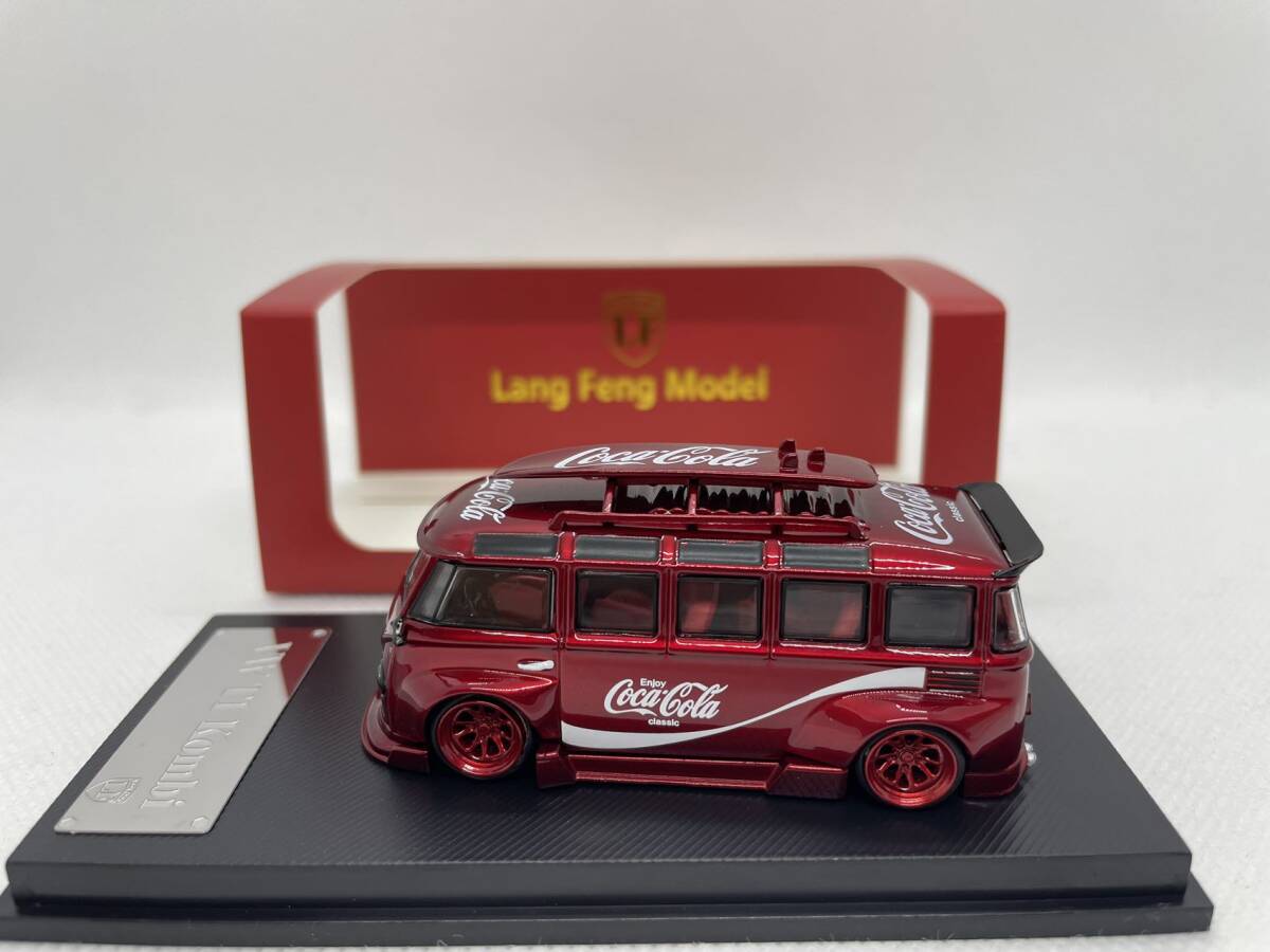 Lang Feng 1/64 フォルクスワーゲン VW T1 Bus Kombi CocaCola J04-R-509_画像2