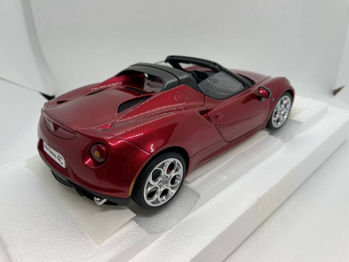 オートアート 1/18 アルファ・ロメオ AUTOart ALFA ROMEO 4C オートアート 1/18 アルファ・ロメオ AUTOart ALFA ROMEO 4C