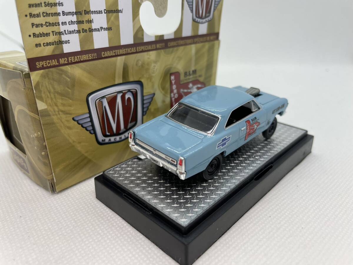 M2 1/64 1967 シボレー Chevrolet Nova Gasser J04-R-615_画像3