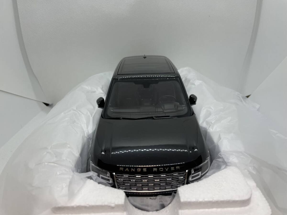 LCD 1/18 ランドローバー LAND ROVER RANGE ROVER SV AUTOBIOGRAPHY DYNAMIC SUV 2020 Black J06-00-003の画像5