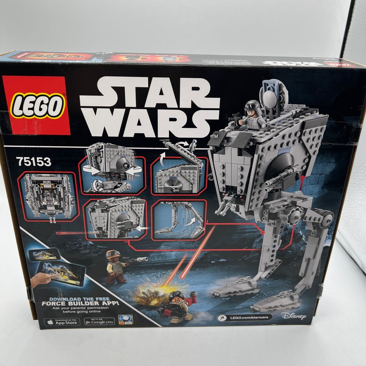 【未開封品] LEGO レゴ 8-14　75153　STAR WARS AT-ST Walker レゴ スターウォーズ_画像4