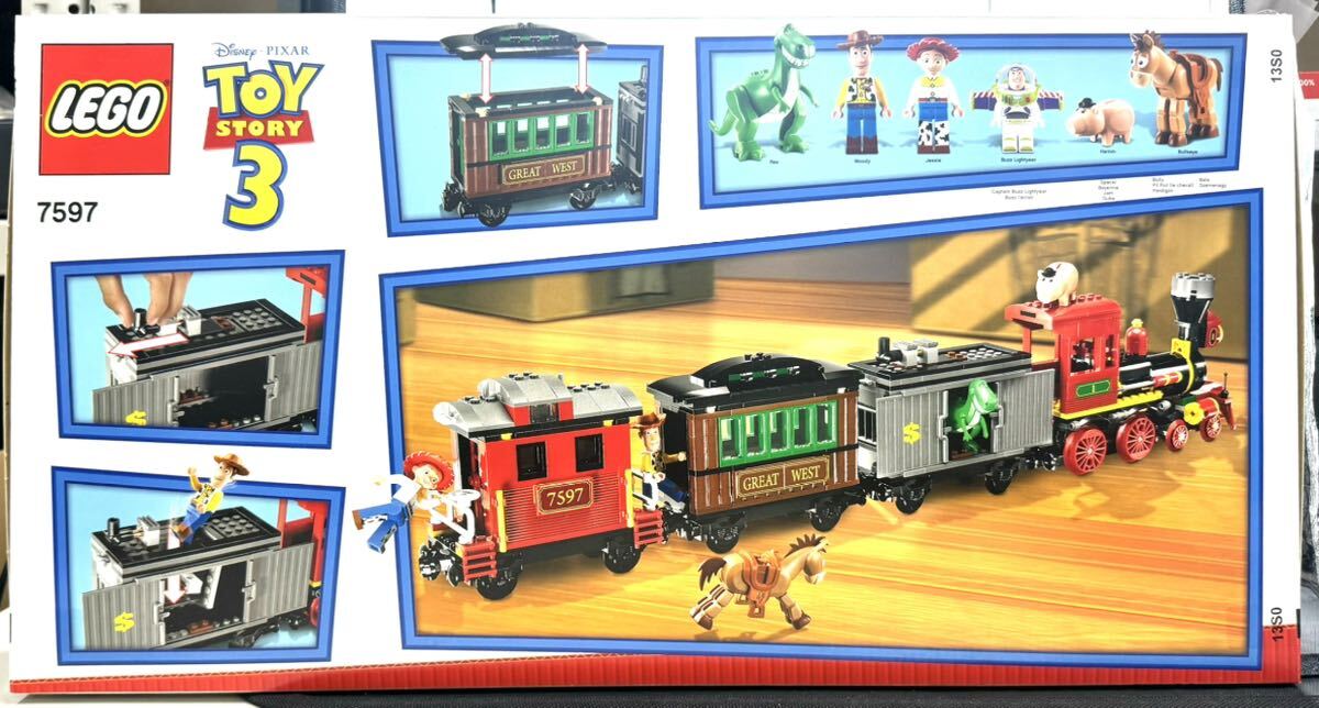 【未開封】 LEGO レゴ 7597 TOY STORY レゴ ディズニー トイストーリー ウェスタン・トレインの追跡 WESTERN TRAIN CHASEの画像3
