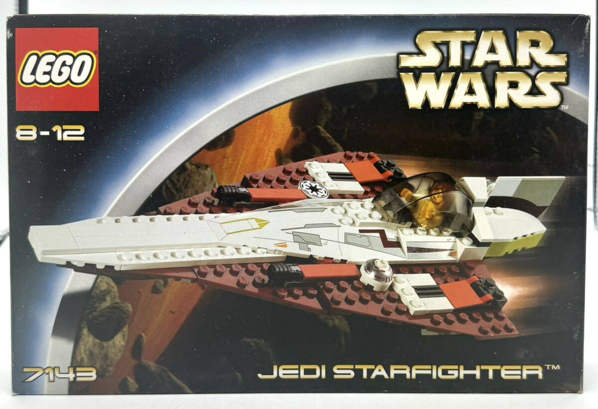 【未開封】 LEGO／レゴ Star Wars ジェダイ・スターファイター 7143 スターウォーズの画像1