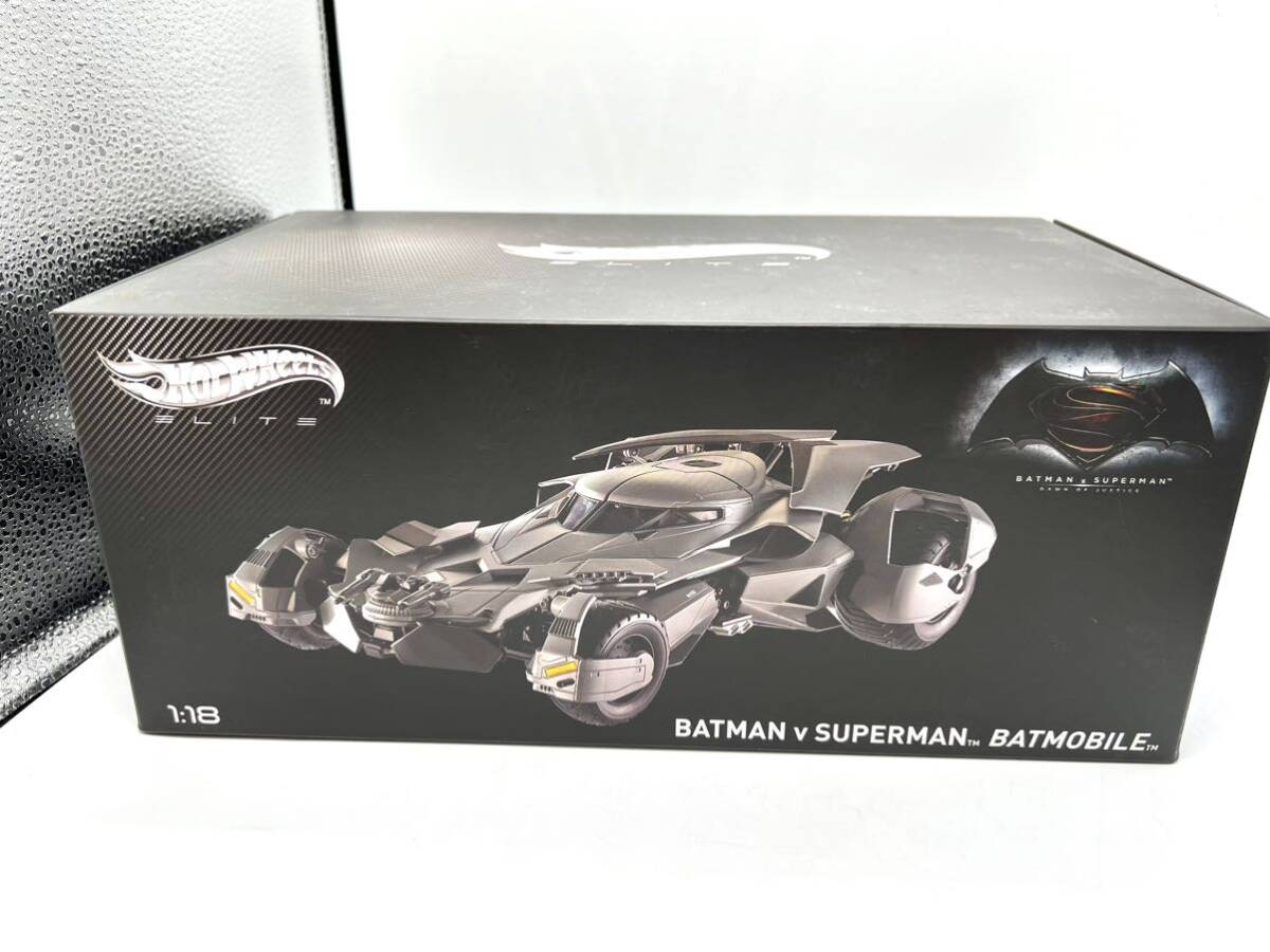 バットマン 1/18 バットモービル ホットウィール マテル BATMAN v SUPERMAN BATMOBILE CMC89の画像7