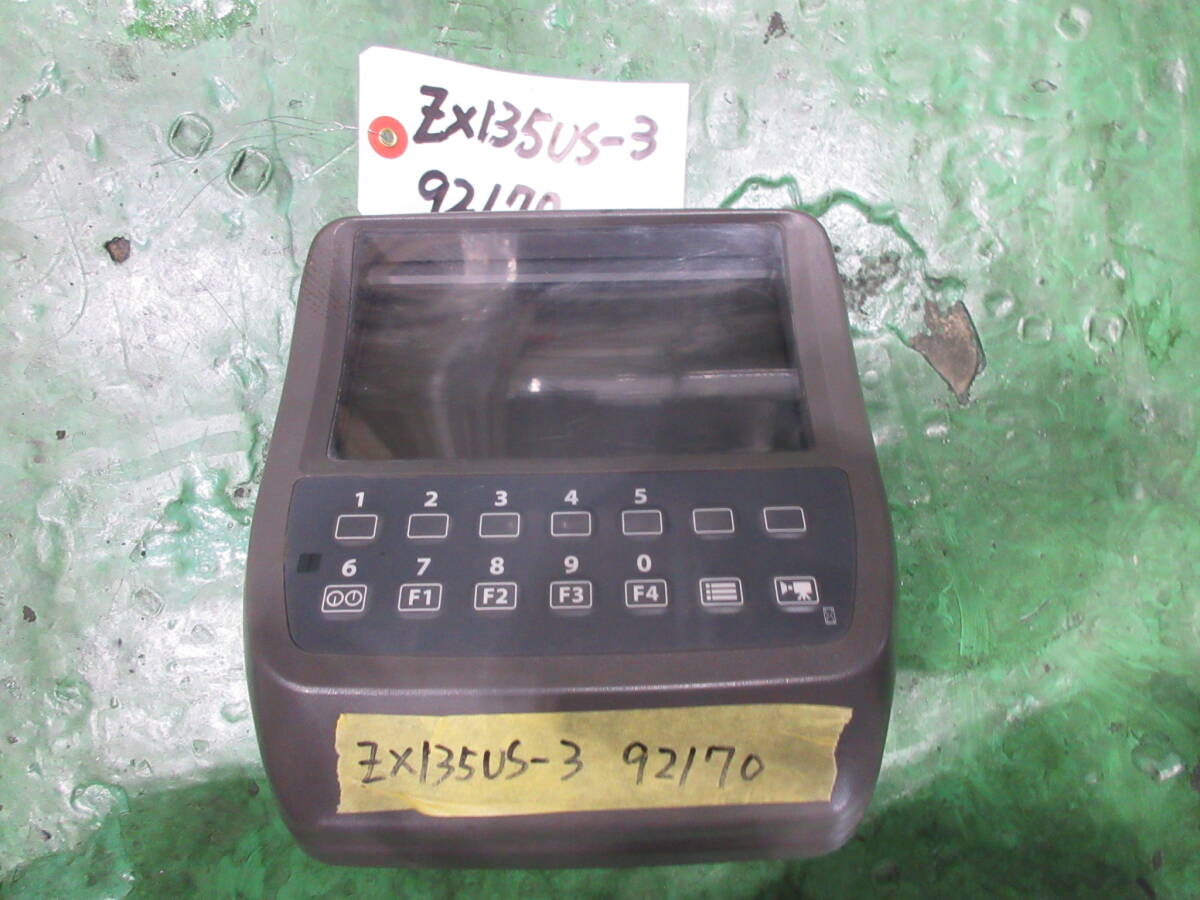 ZX135US-3 ZX120-3 パネル モニター 92170 HITACHI 日立 パワー ZX135US-3 ZX120-3 パネル モニター 92170 HITACHI 日立 パワー