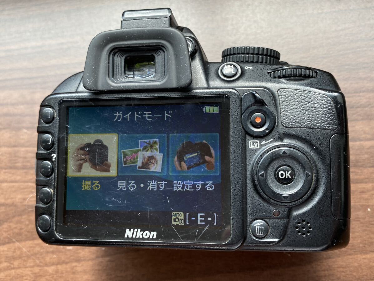 ■実用品■ニコン Nikon D3100 AF-S DX NIKKOR 18-55mm F3.5-5.6G VR レンズキット_画像9