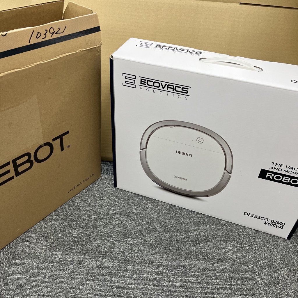 119138◎【未使用品】DEEBOT OZMO Slim15 ロボット掃除機 ホワイト 白 保存箱有 説明書有_画像2