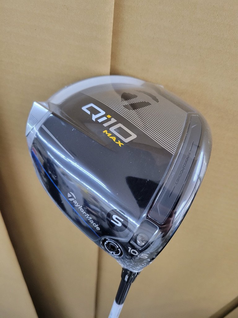 118413。《未開封》Taylormade テイラーメイド Qi10MAX ドライバー 1W/10.5° フレックスSの画像1